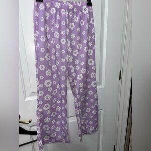 Groovy Purple Floral Pants